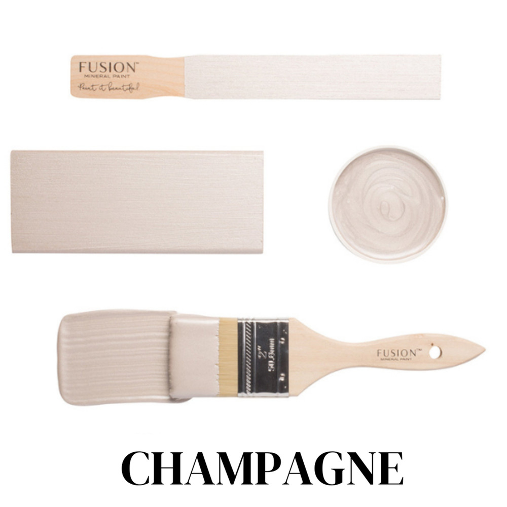 Champagne - Metallics Fusion Mineral Paint 500 ml Upcycling Furniture Paint
